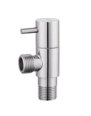 MARXM03002A AISI304 stainless steel mirror polished bathroom corner valve